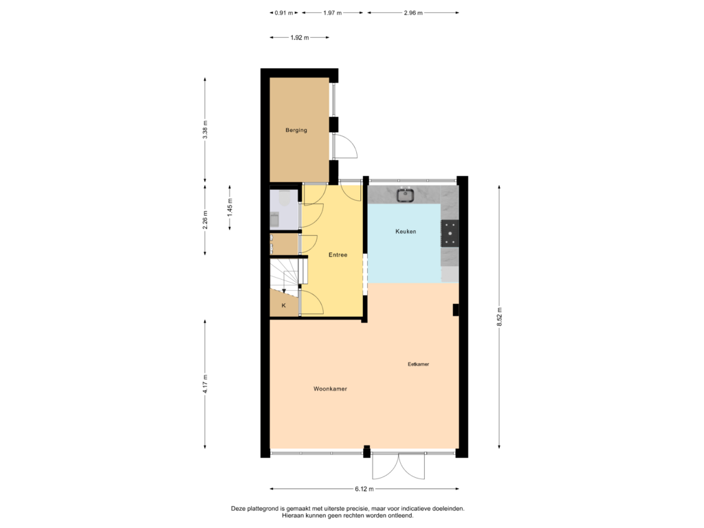 Bekijk plattegrond van Begane Grond van Lucernehof 84