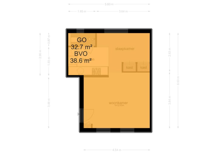 Foto 25 van Marnixstraat 34-1R