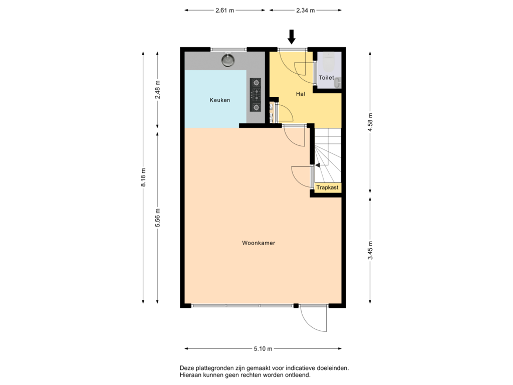 Bekijk plattegrond van First floor van Plaisierbosch 89