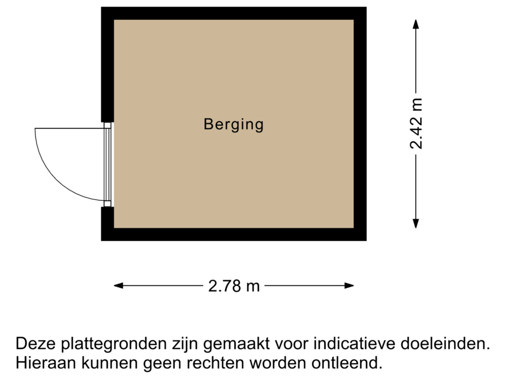 Bekijk plattegrond van Floor 1 van Plaisierbosch 89