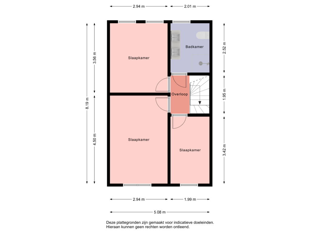 Bekijk plattegrond van Floor 2 van Plaisierbosch 89