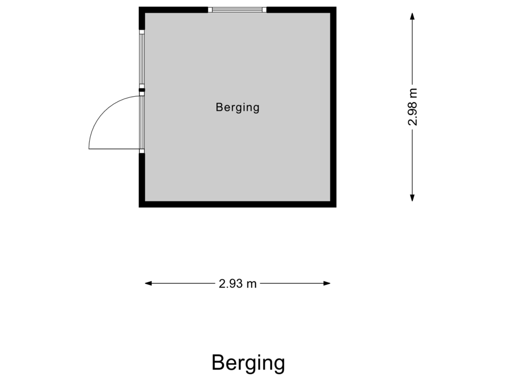 Bekijk plattegrond van Berging van Keuleman 15