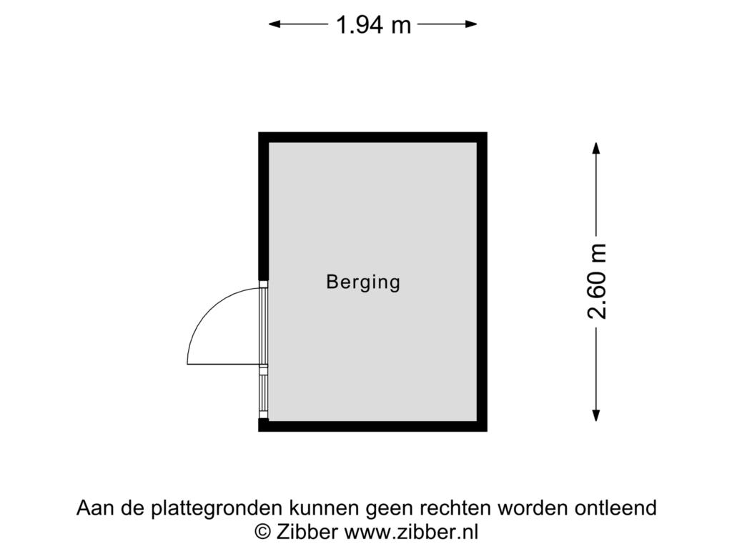 Bekijk plattegrond van Berging van Penningkruid 35