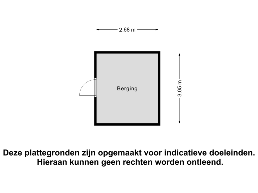 Bekijk plattegrond van Berging van Ereprijslaan 69