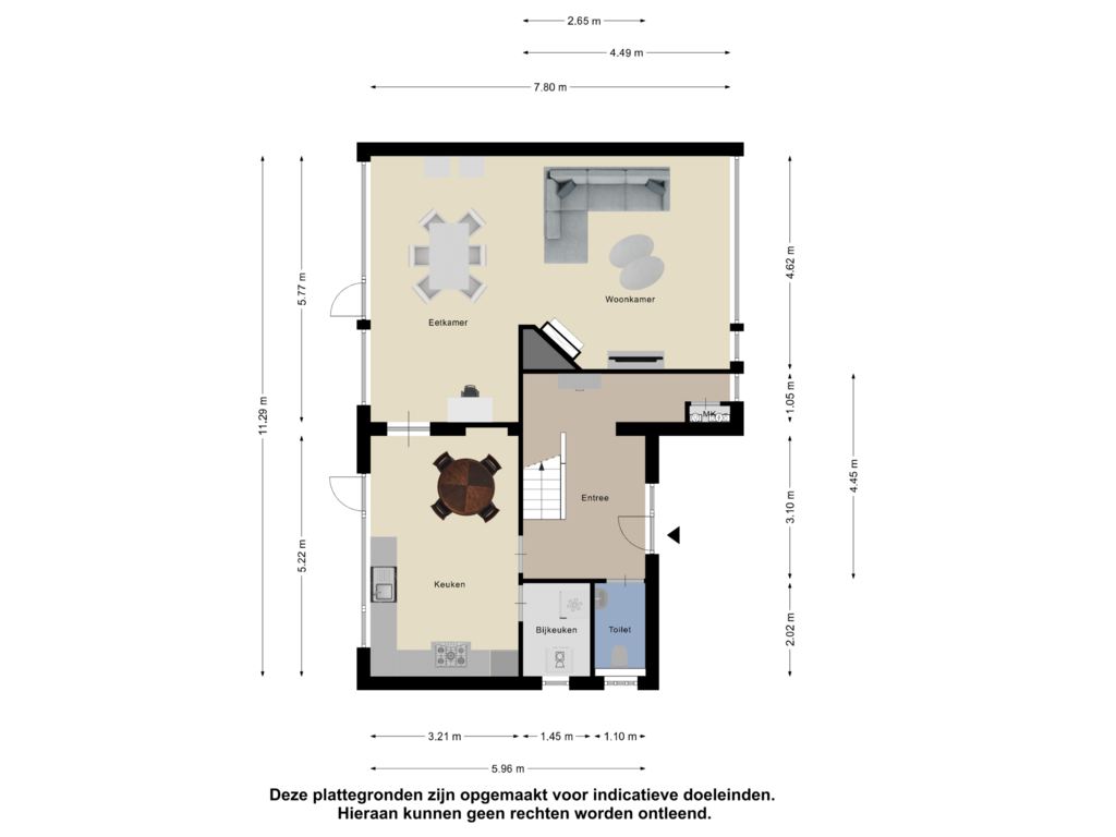 View floorplan of Begane Grond of Eikenlaan 97