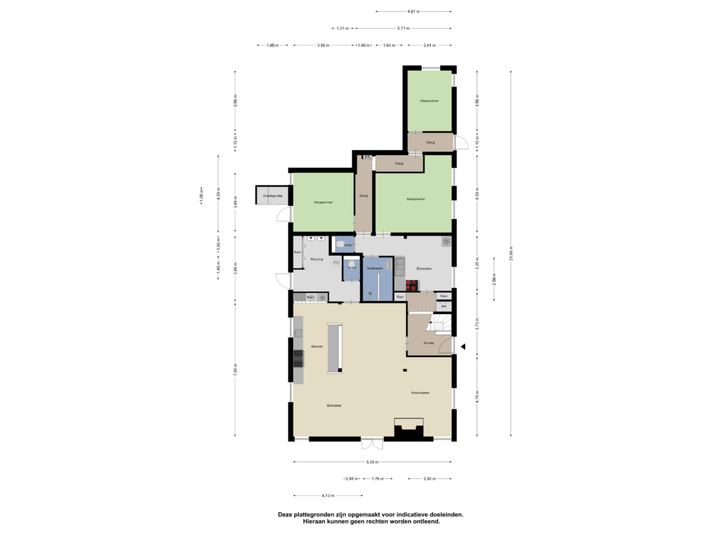 View floorplan of Begane Grond of Kattendijk 135