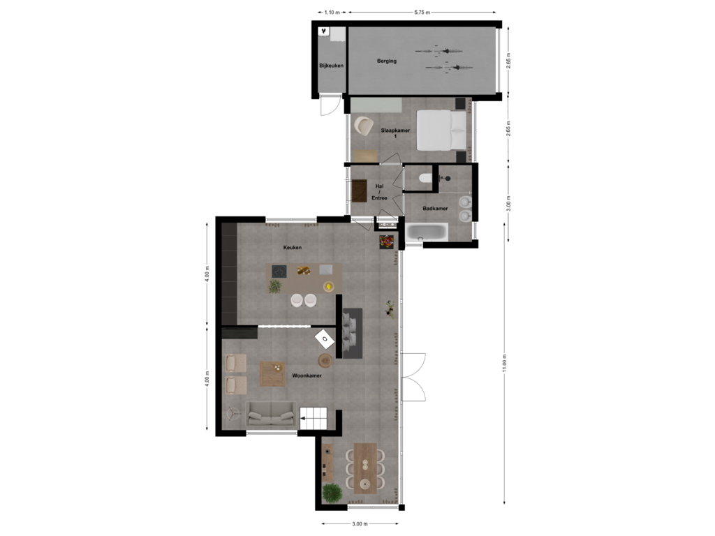 Bekijk plattegrond van First floor van Kildijk 72