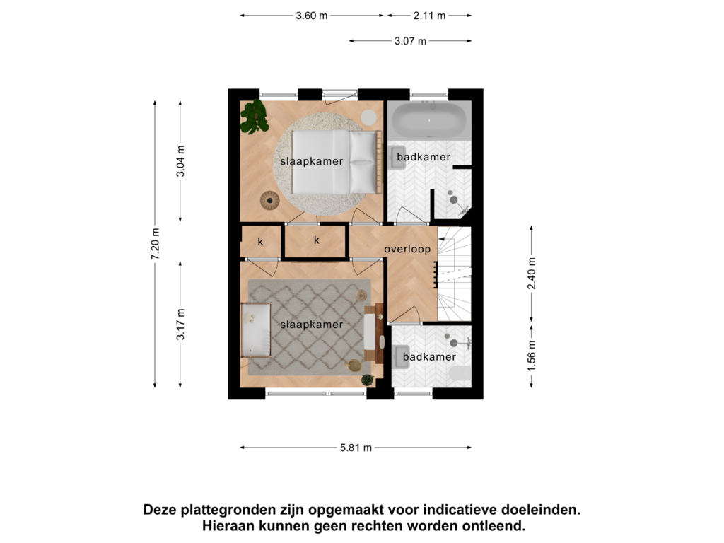 Bekijk plattegrond van 1e verdieping van Dokter J. Veldhuijzen van Zantenstraat 26