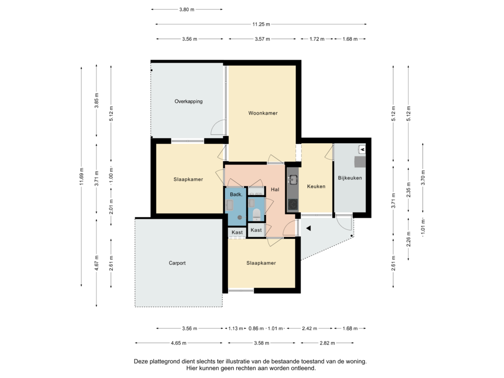 Bekijk plattegrond van Begane Grond van Dingbank 3