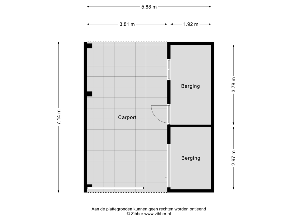 Bekijk plattegrond van Berging van Leerinkstraat 9