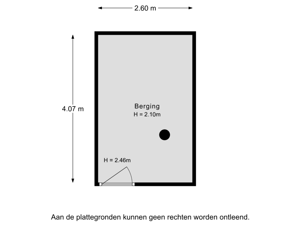 Bekijk plattegrond van Berging van Stampioenstraat 79