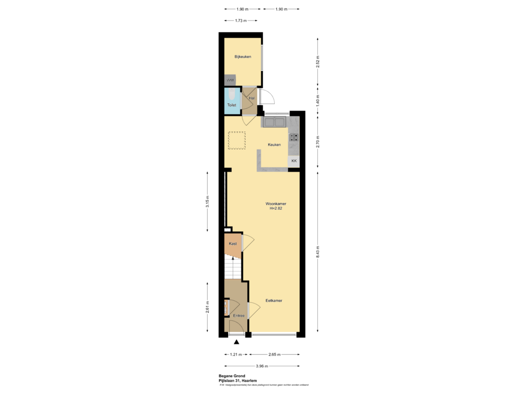 Bekijk plattegrond van Begane Grond van Pijlslaan 31