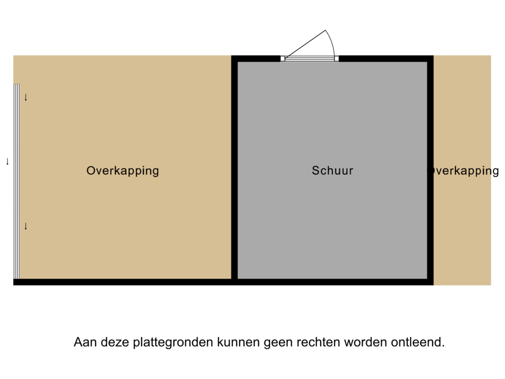 Bekijk plattegrond van Schuur/Overkapping van Danzig 17