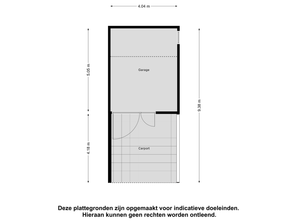 Bekijk plattegrond van Garage van Oranjestraat 3