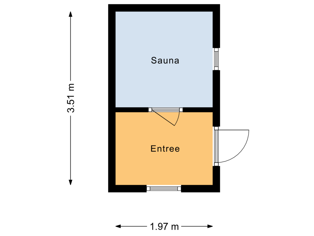 Bekijk plattegrond van Sauna van Bakkersveld 29