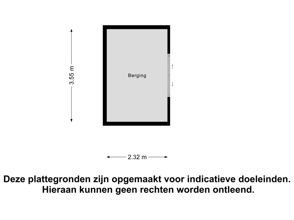 Bekijk plattegrond van Berging van Berkenlaan 29