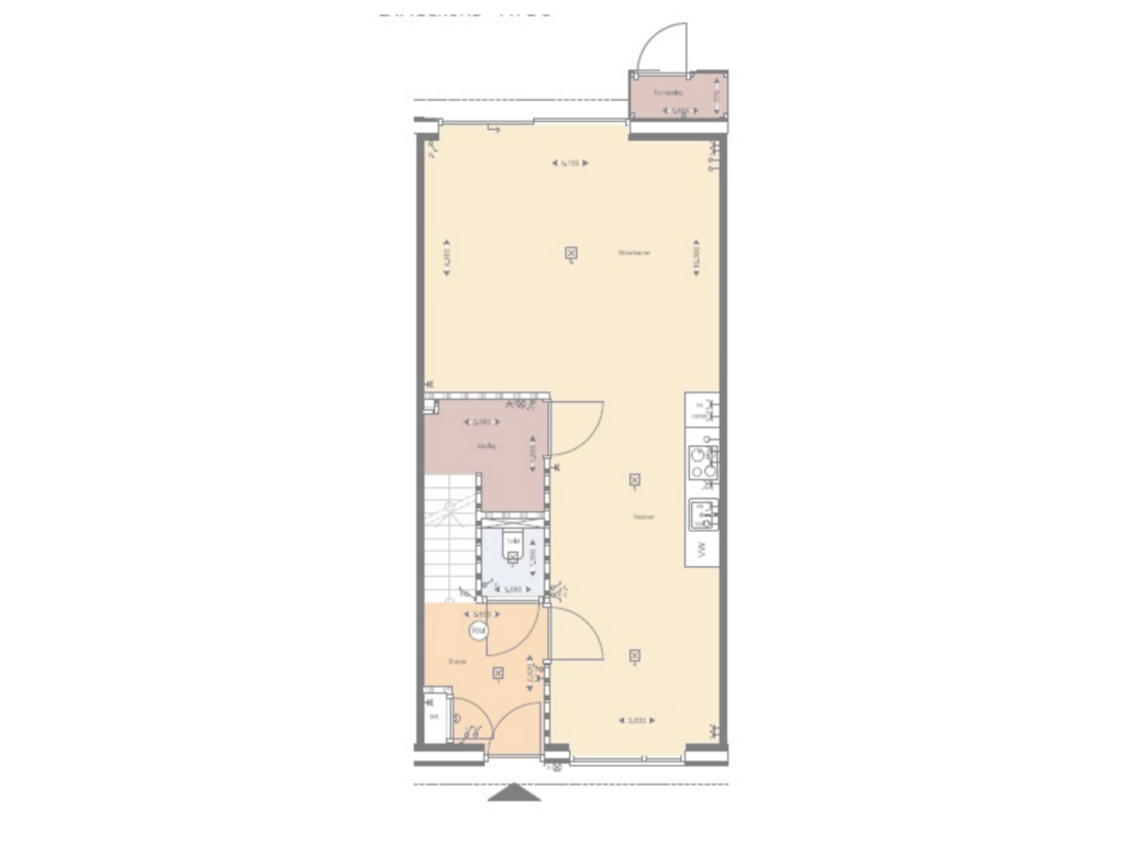 Bekijk plattegrond van First floor van Het Brevier 11