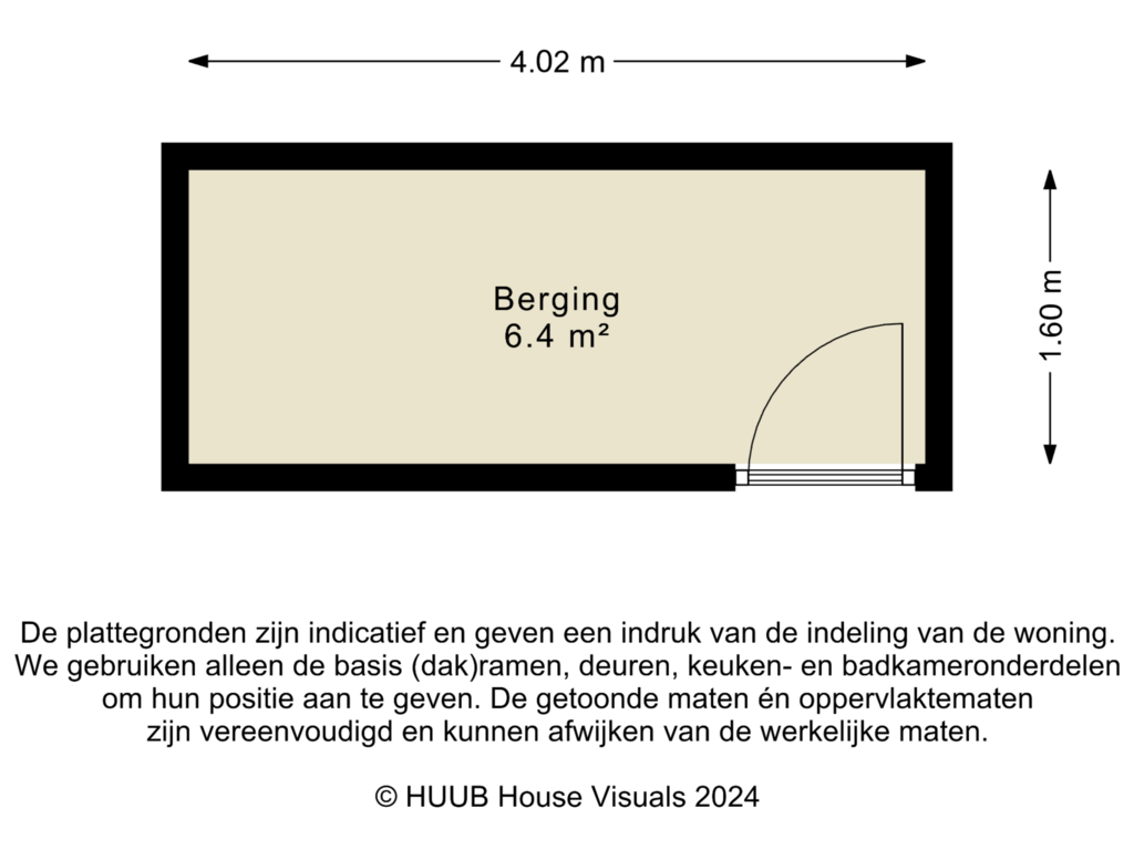 Bekijk plattegrond van Berging van Rümkelaan 116