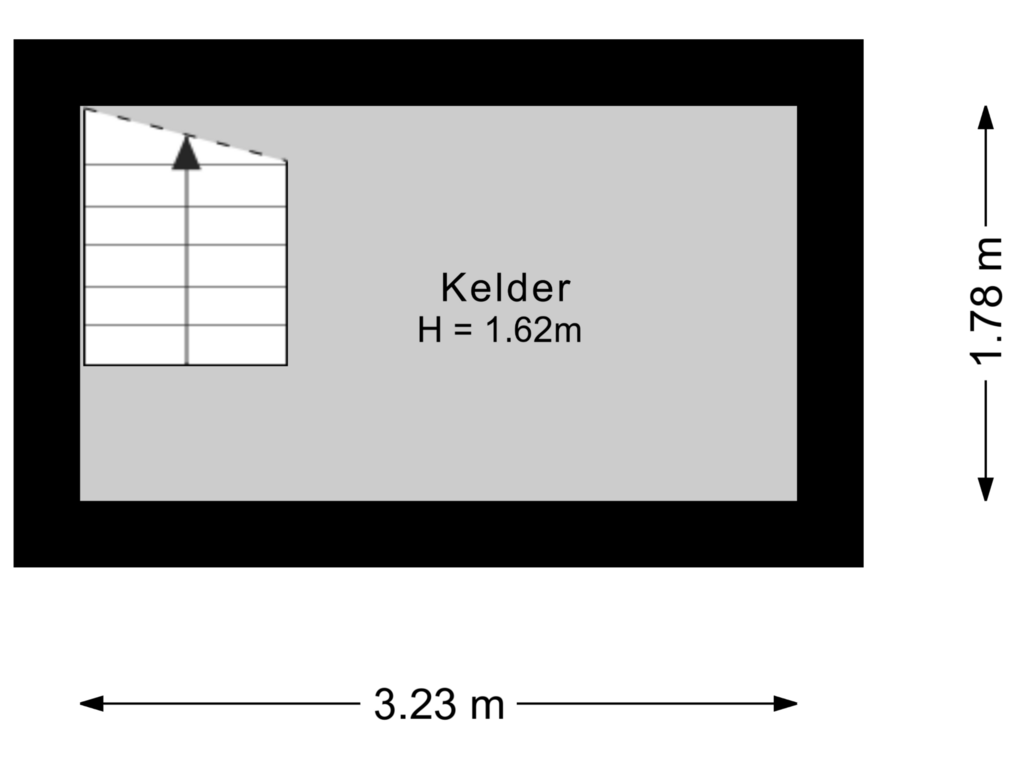 Bekijk plattegrond van Kelder van de Vosholen 29