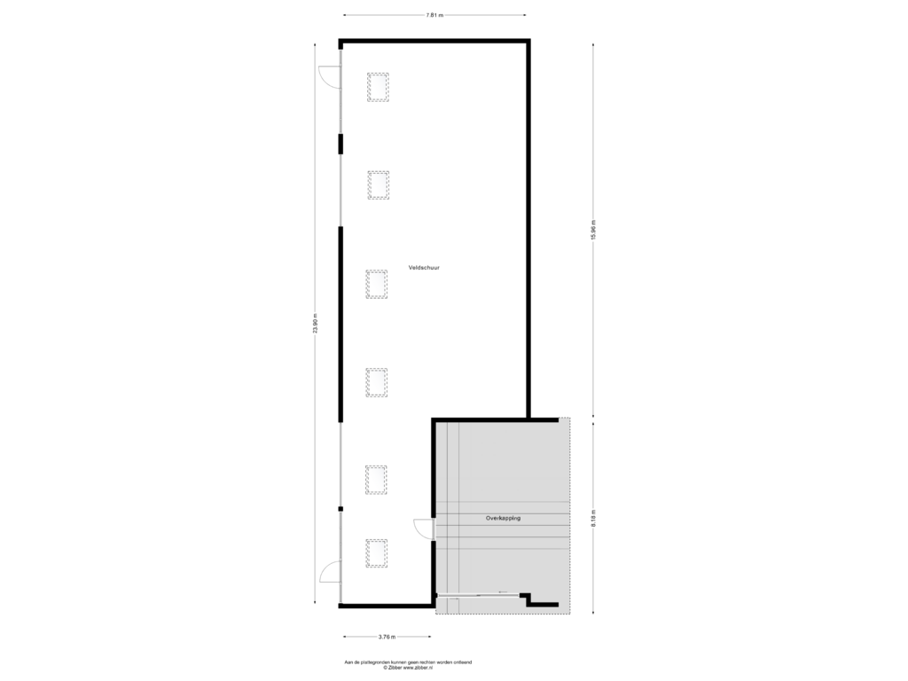 View floorplan of Garage of Noordlaan 3