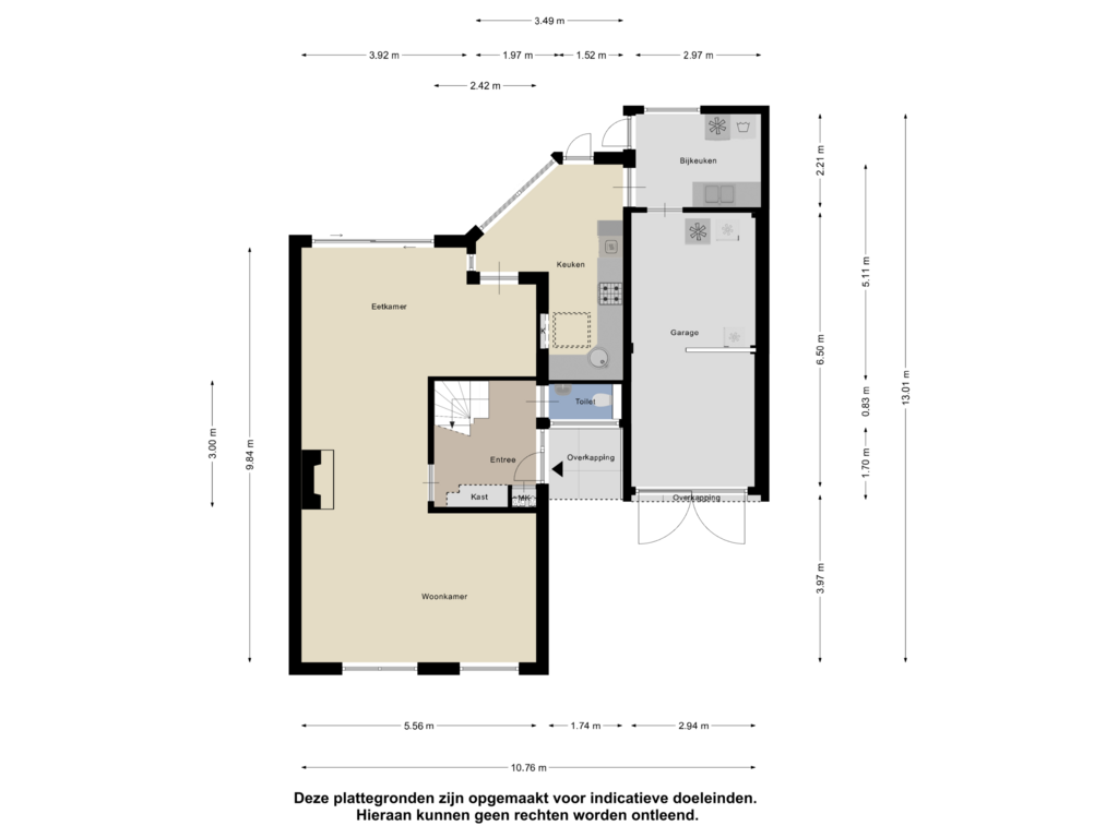 View floorplan of Begane Grond of Sint Jorisstraat 26