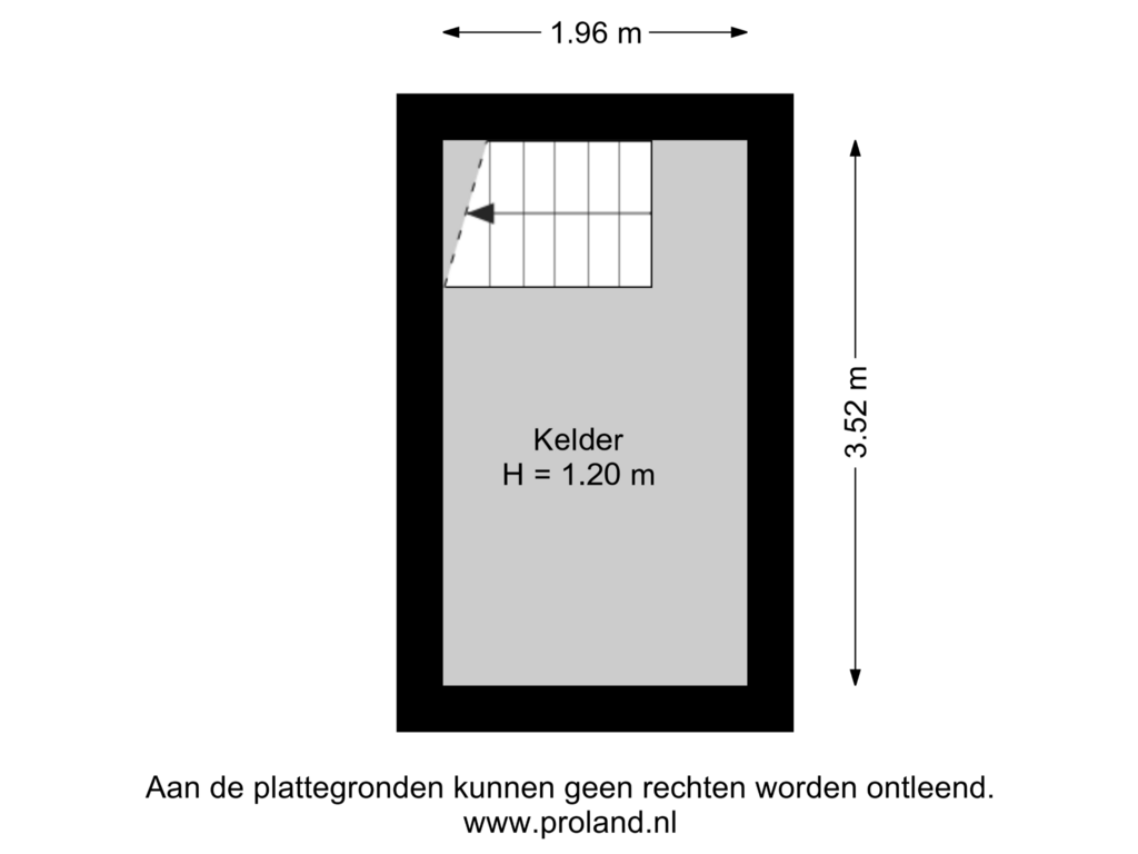 Bekijk plattegrond van Kelder van Zandberg 28