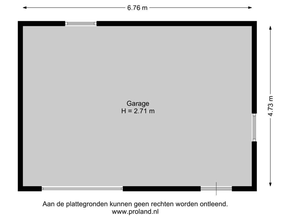 Bekijk plattegrond van Garage van Zandberg 28