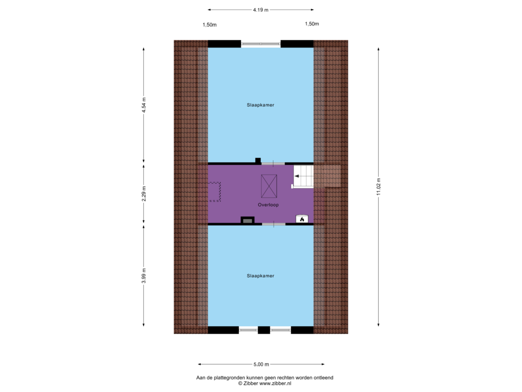 Bekijk plattegrond van Eerste verdieping van Schoolstraat 17