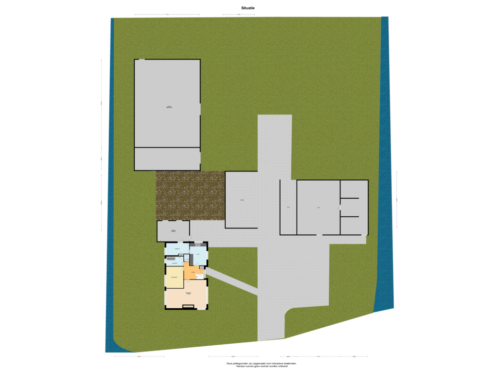 Bekijk plattegrond van Situatie van Zouteveenseweg 19