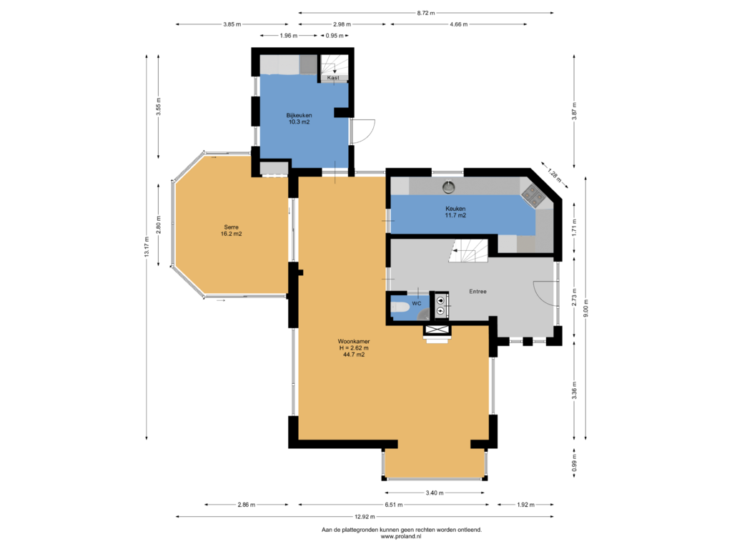 View floorplan of Begane Grond of Pannekoekendijk 38