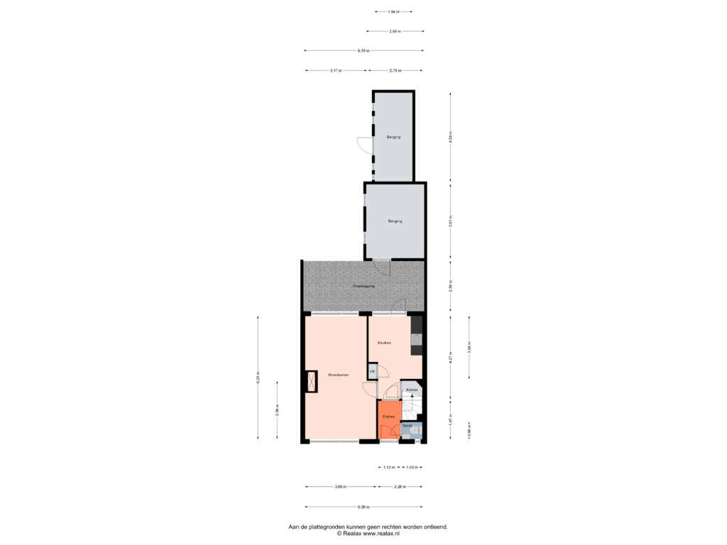 Bekijk plattegrond van Begane grond van Wilhelminalaan 40