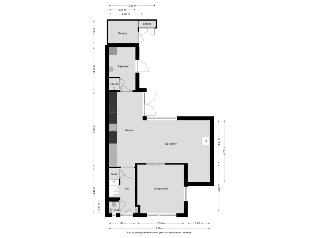 Bekijk plattegrond van First floor van Burg G H Mulierstraat 18