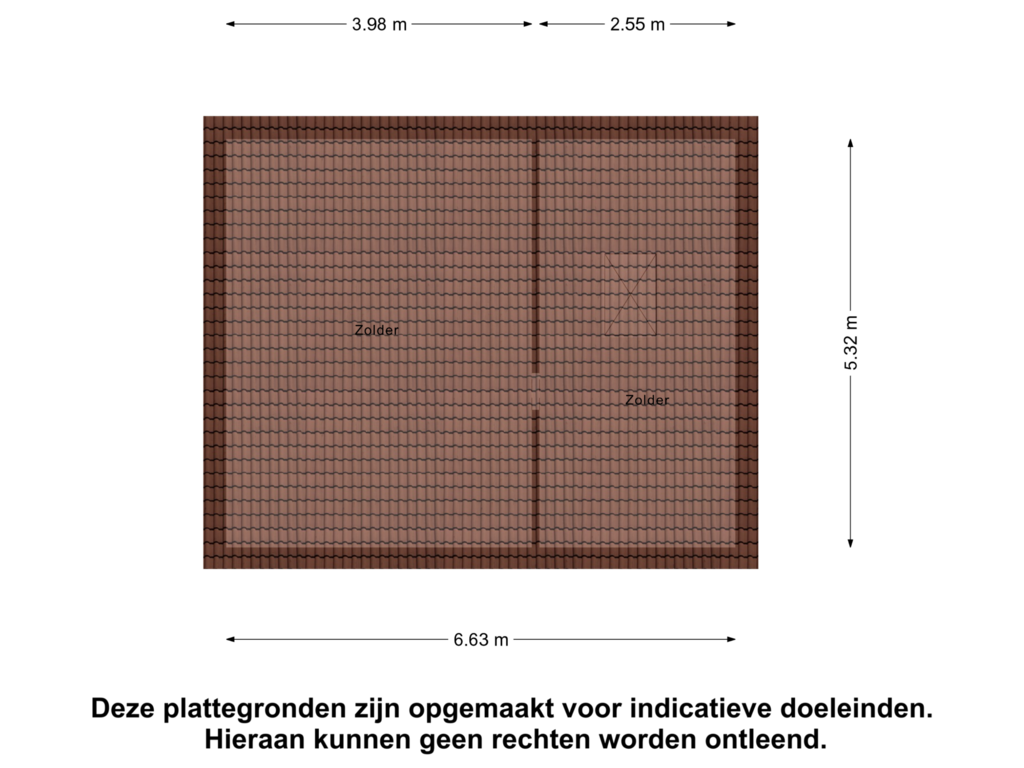 Bekijk plattegrond van Zolder van Sint Willibrordusplantsoen 28