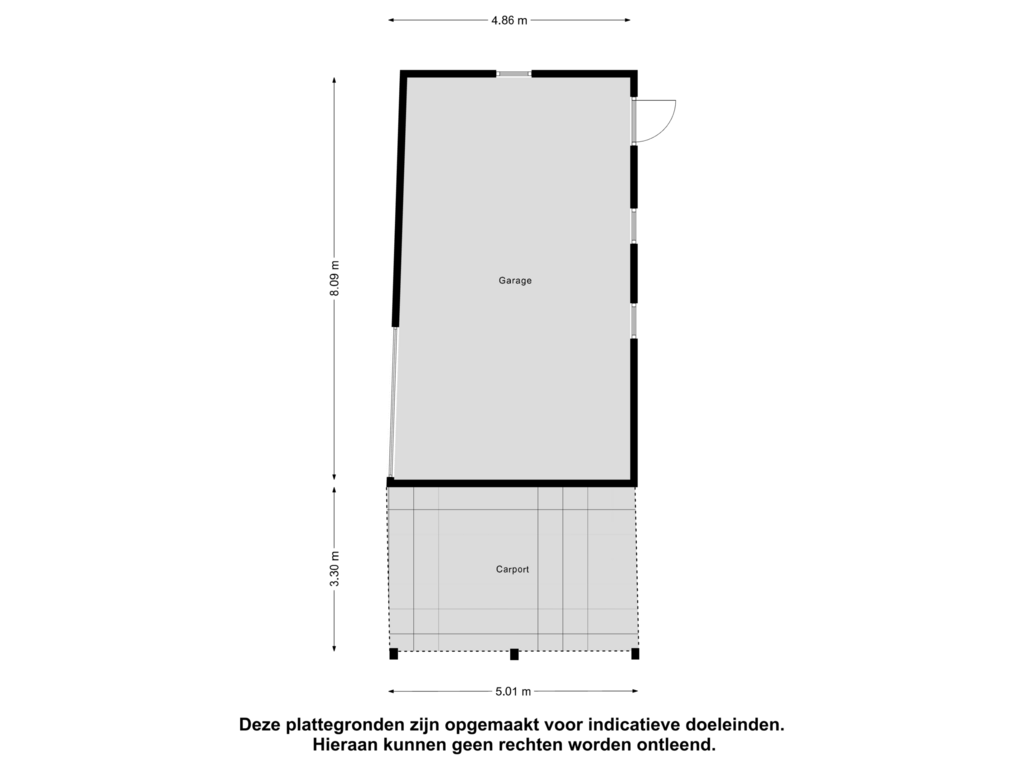 Bekijk plattegrond van Garage van Witteltermade 6