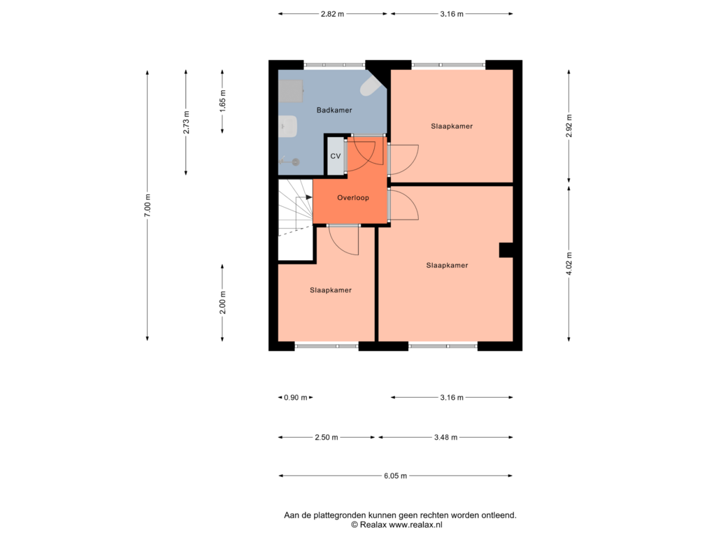 Bekijk plattegrond van Verdieping van Wethouder Kampstraat 107