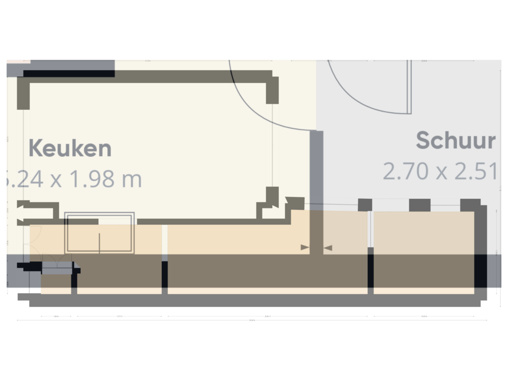 Bekijk plattegrond van First floor van Marijkestraat 12