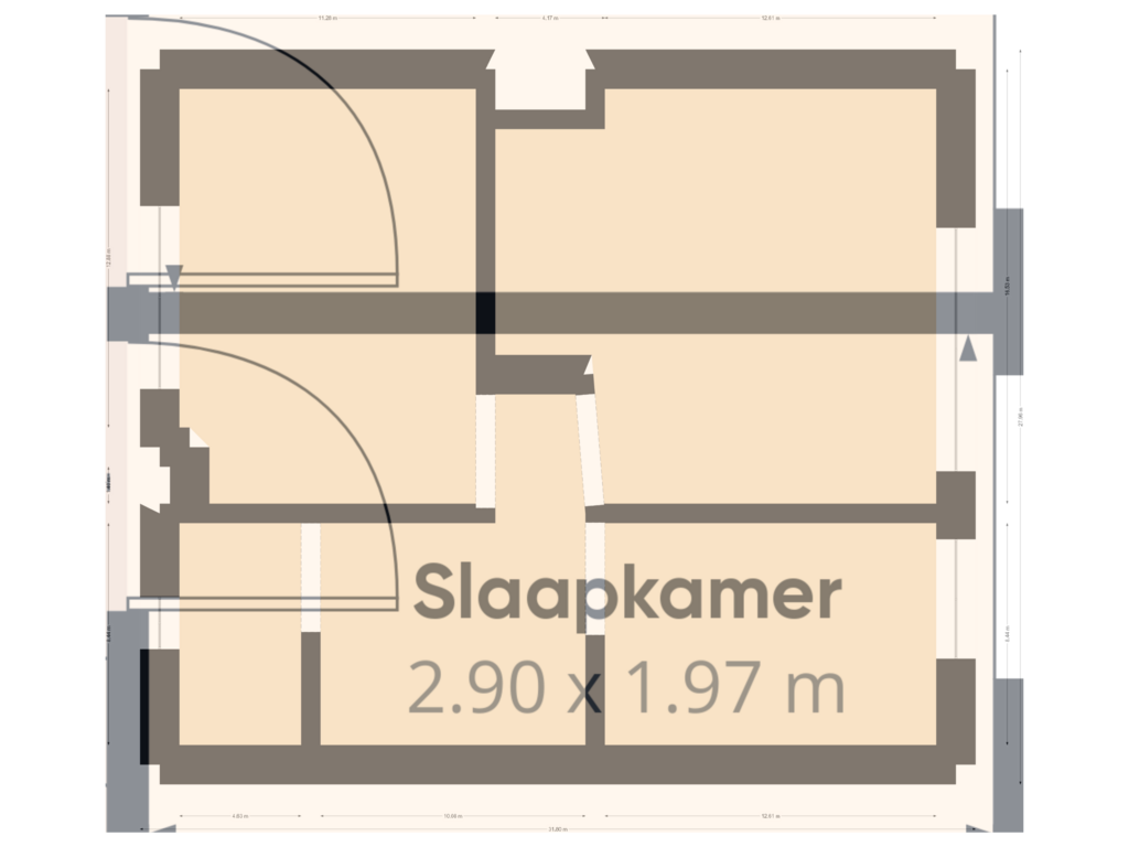 Bekijk plattegrond van Floor 1 van Marijkestraat 12