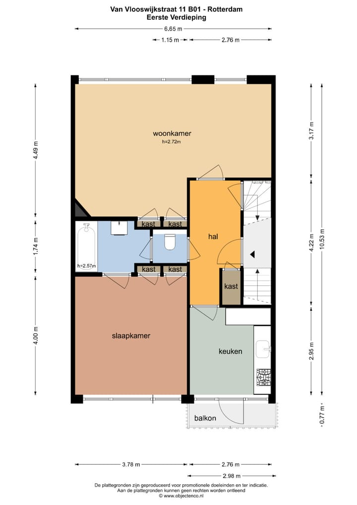 Foto 29 van Van Vlooswijkstraat 11-B01