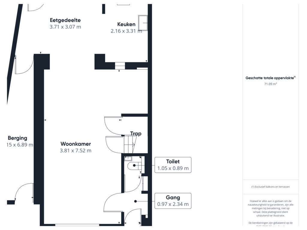 Bekijk plattegrond van Begane grond van Ferlemanstraat 96