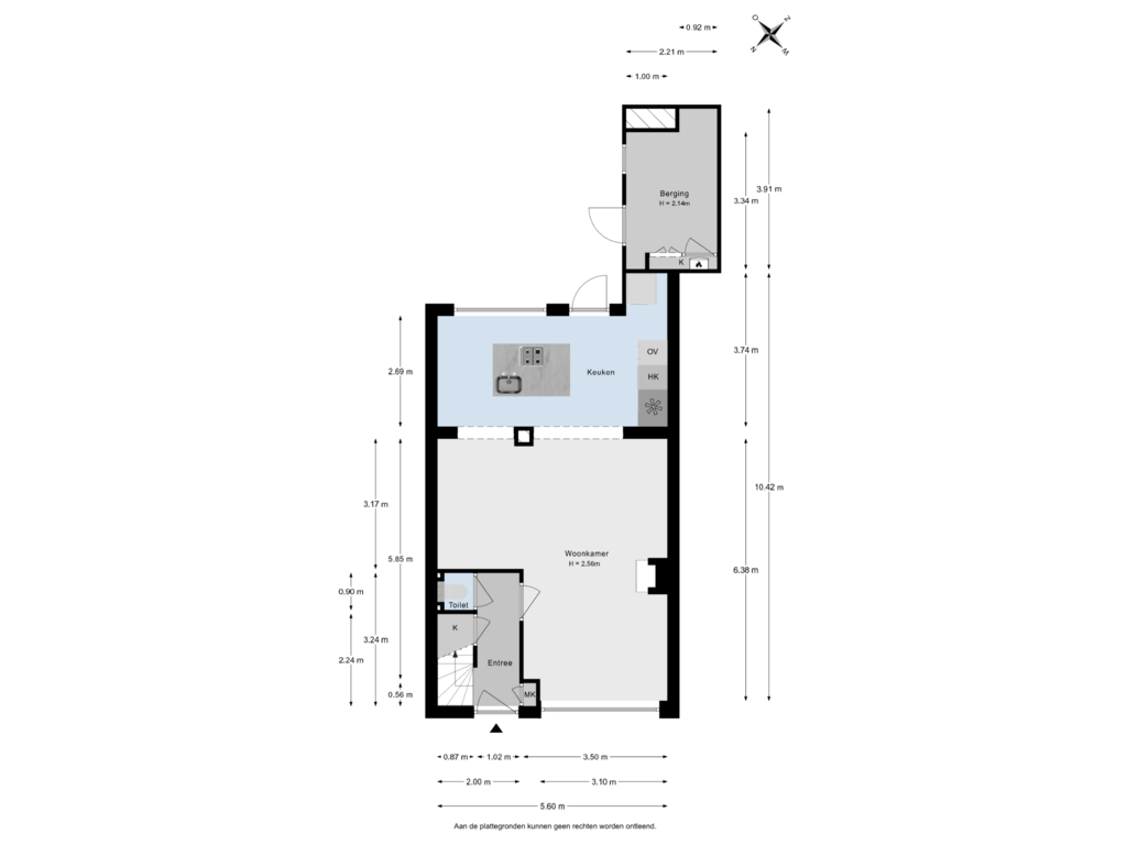 Bekijk plattegrond van Begane Grond van P.C. Hooftstraat 22