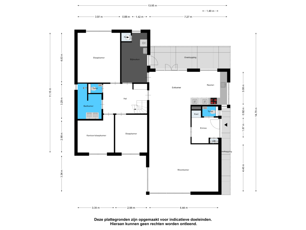 Bekijk plattegrond van Begane Grond van Tuinstraat 10