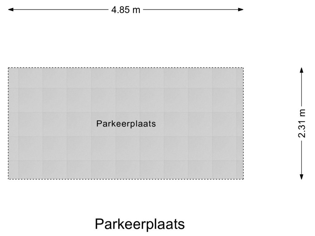 Bekijk plattegrond van Parkeerplaats van Vosselmanstraat 197