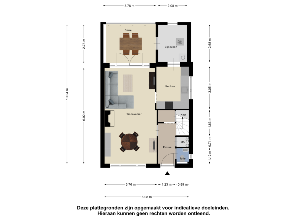 Bekijk plattegrond van Begane Grond van Margrietstraat 12