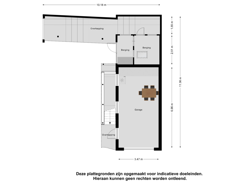 Bekijk plattegrond van Garage van Margrietstraat 12