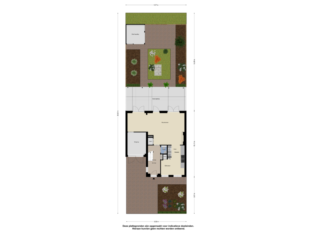 Bekijk plattegrond van Begane Grond Tuin van Bakshoeve 17