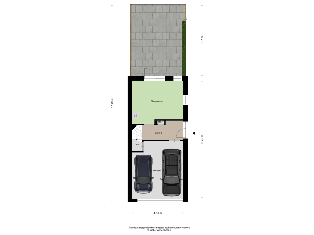 Bekijk plattegrond van Begane Grond _tuin van P.C.Boutensstraat 14