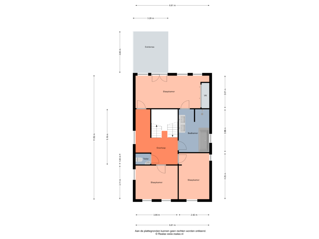 Bekijk plattegrond van Verdieping 1 van Ridder van Cuijkstraat 27