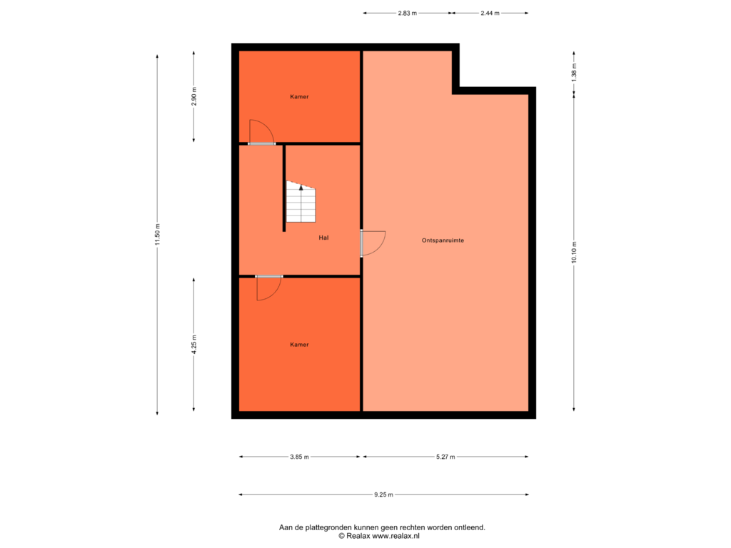 Bekijk plattegrond van Souterrain van Ridder van Cuijkstraat 27