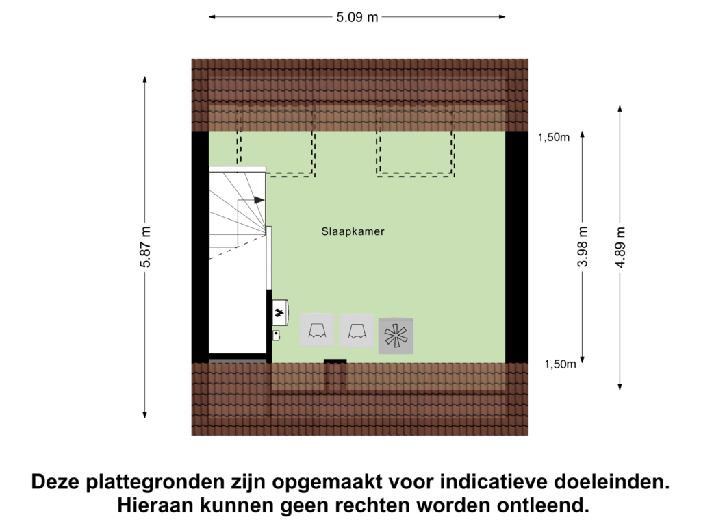 Bekijk plattegrond van Tweede Verdieping van Grind 5