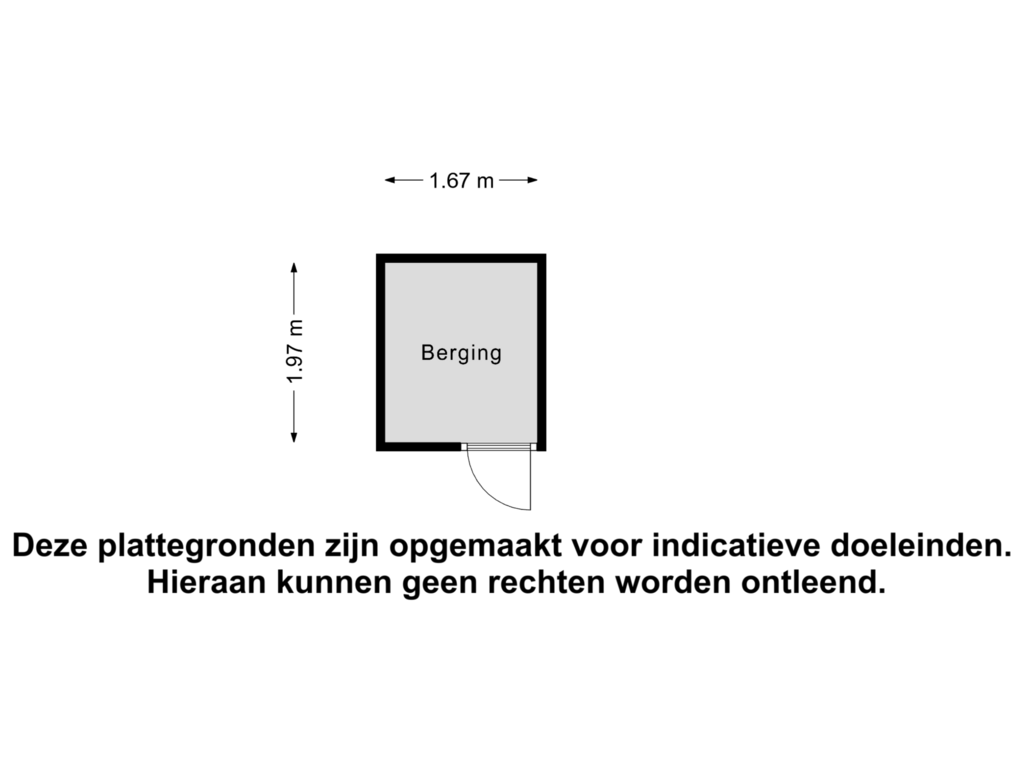 Bekijk plattegrond van Berging van Mercuriuslaan 37